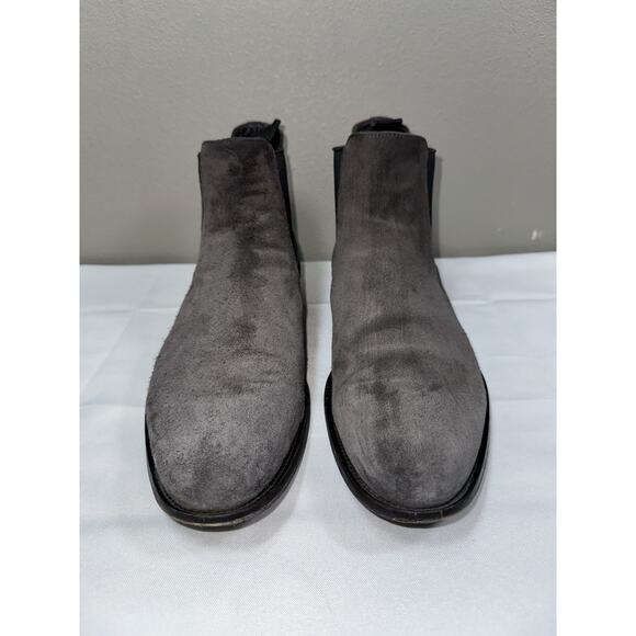 To Boot New York Men’s Size 12 Gray Suede Chelsea Pull On Ankle Boots main image 4